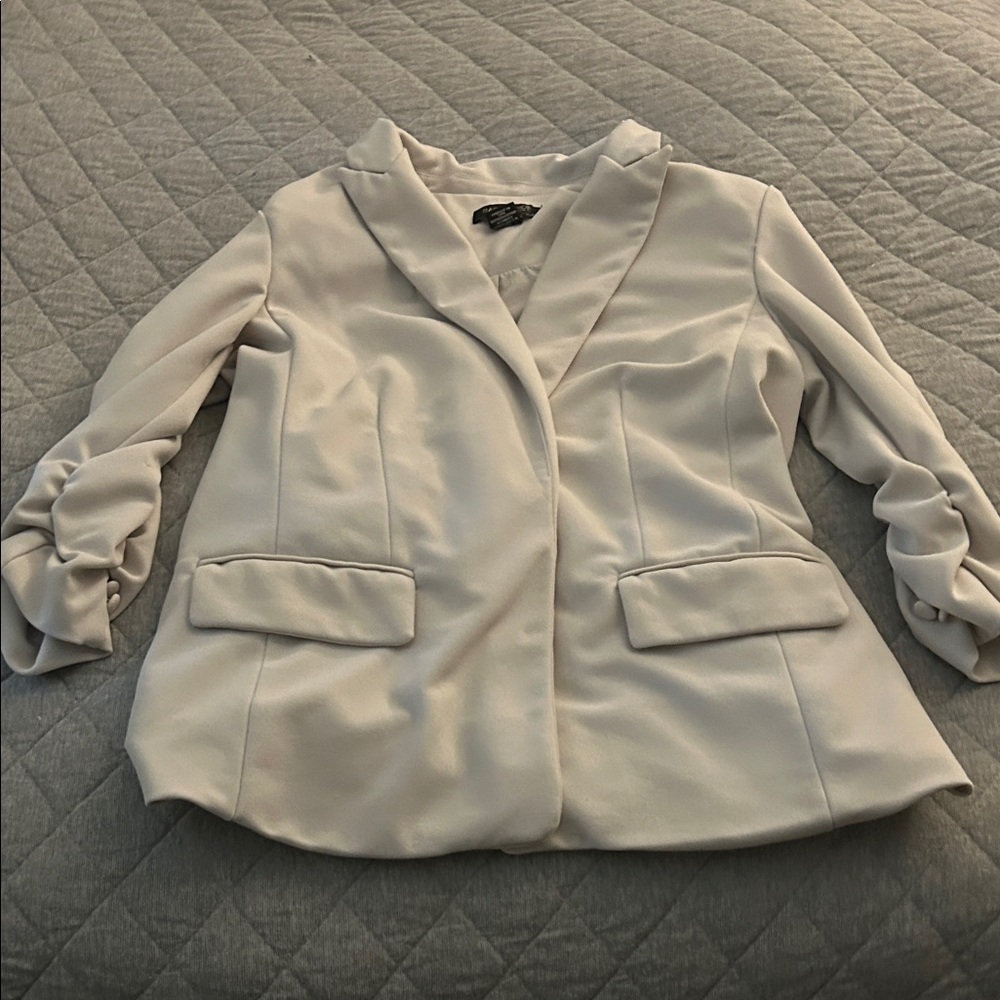 Rachel Zoe Cream Blazer